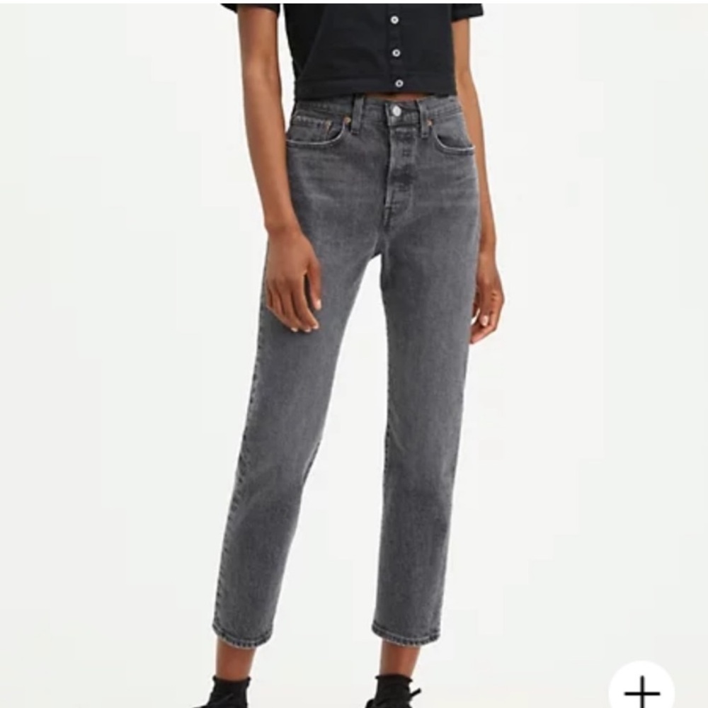NEW Levi’s premium jeans wedgie straight 30 washed black straight leg jeans
